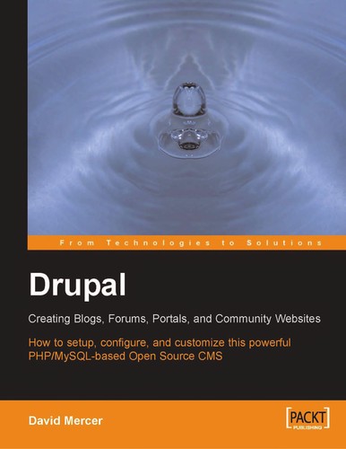 David Mercer: Drupal (Paperback, 2006, Packt Publishing)