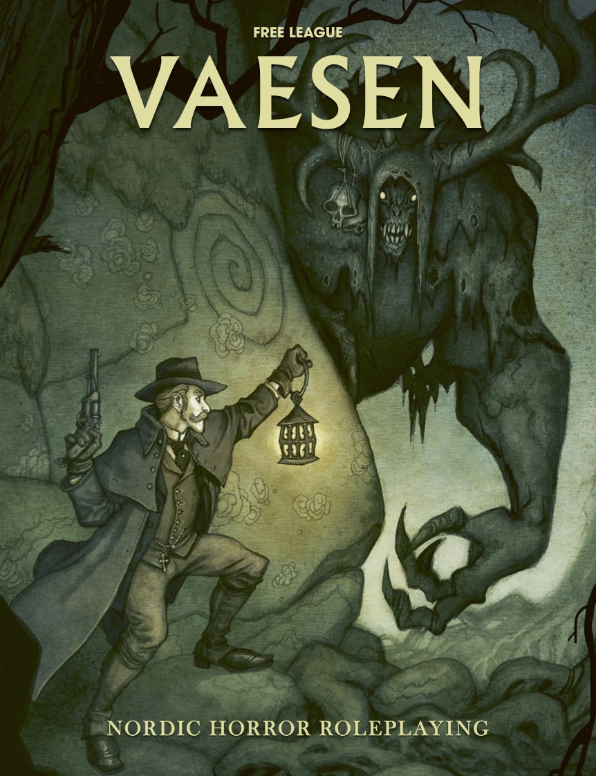 Johan Egerkrans, Nils Hintze, Nils Karlén, Rickard Antroia: Vaesen (Hardcover, 2020, Free League)
