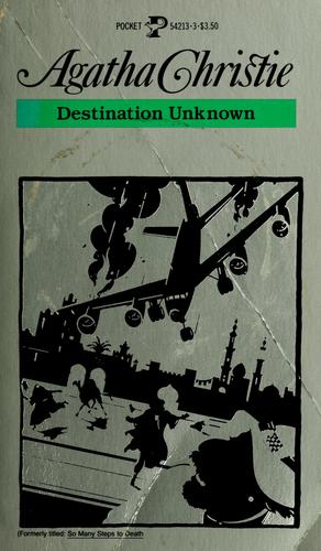 Agatha Christie: Destination Unknown (1985, Pocket)