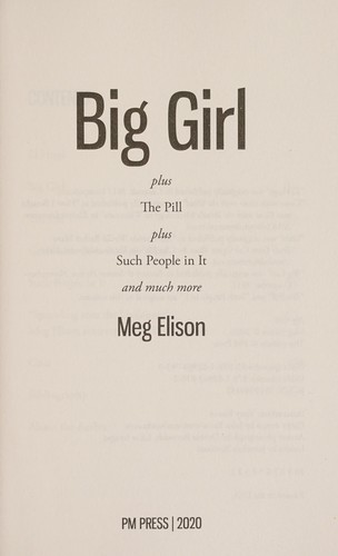 Meg Elison: Big girl (2020)