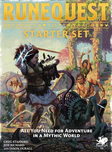 Jason Durall, Jeff Richard, Chris Klug, Greg Stafford: RuneQuest Starter Set (2021, Chaosium)