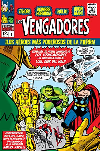Stan Lee, Jack Kirby: BIBLIOTECA MARVEL LOS VENGADORES 1. 1963-64: THE AVENGERS 1-6 USA (Panini Cómics)
