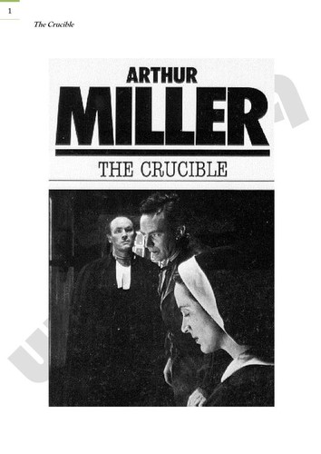 Arthur Miller: The crucible (2003, Penguin Books)