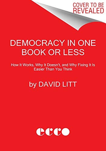David Litt: Democracy in One Book or Less (Paperback, 2021, Ecco Press, Ecco)
