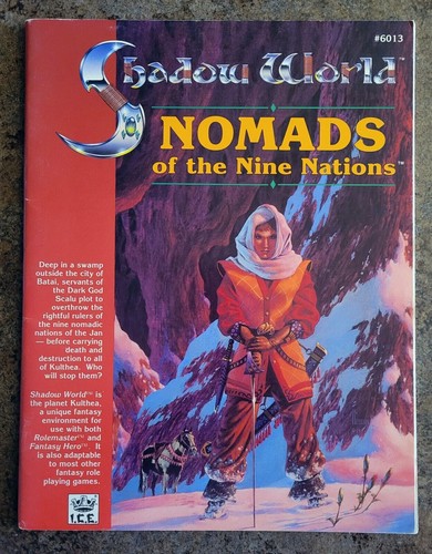 Nomads of the Nine Nations (Shadow World) (Paperback, Iron Crown Enterprises)