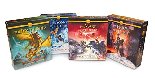 The Heroes of Olympus Books 1-4 CD Audiobook Bundle : Book One : The Lost Hero; Book Two : The Son of Neptune; Book Three : The Mark of Athena; Book Four (AudiobookFormat, 2014, Listening Library)