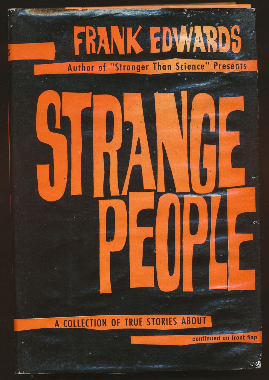 Frank Edwards: Strange People (Paperback, 1974, Signet)