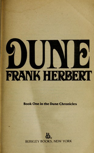 Frank Herbert: Dune (Hardcover, 1987, Berkley)