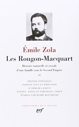 Émile Zola: Les Rougon-Macquart, tome 2 (Hardcover, French language, 2004, Gallimard)