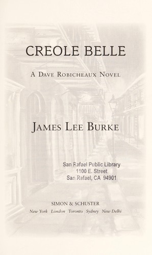 James Lee Burke: Creole belle (2012, Simon & Schuster)