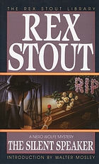 Rex Stout: The silent speaker (1994, Bantam Books)