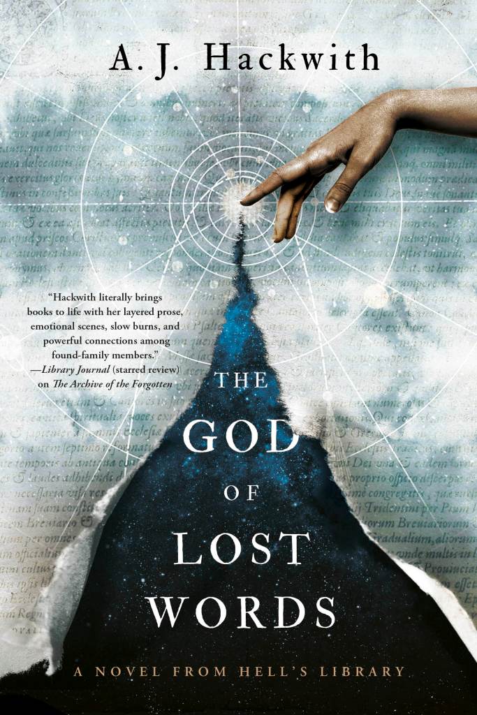 A. J. Hackwith: God of Lost Words (2022, Titan Books Limited)