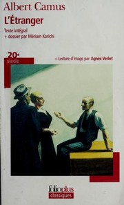 Albert Camus: L' étranger (Paperback, French language, 2005, Folioplus Classiques)