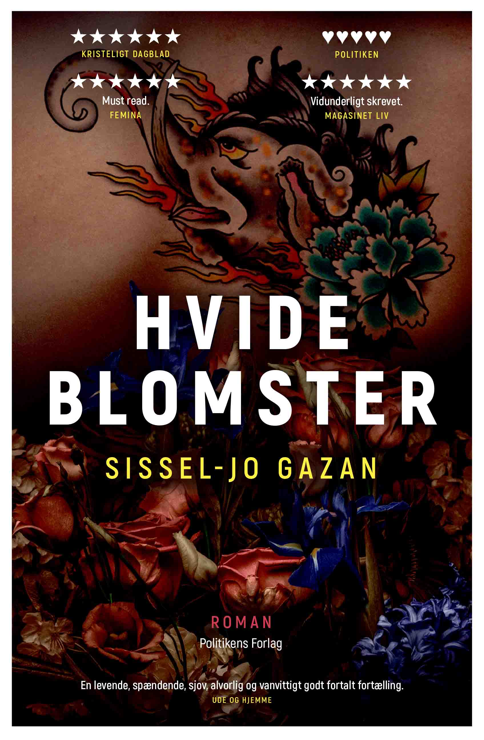 Sissel-Jo Gazan: Hvide blomster (Paperback, Danish language, Politikens Forlag)