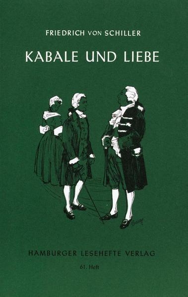 Friedrich Schiller: Kabale und Liebe (German language, 1959)