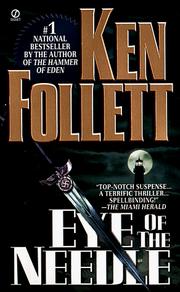 Ken Follett: Eye of the Needle (1979, Signet)