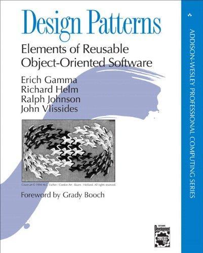 Erich Gamma, John Vlissides, Richard Helm, Ralph Johnson: Design patterns : elements of reusable object-oriented software