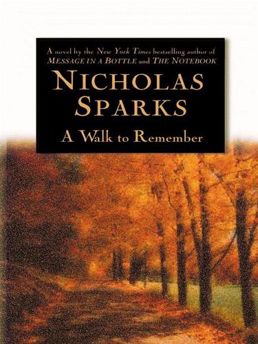 Nicholas Sparks: A Walk to Remember (EBook, 2001, Grand Central Publishing)