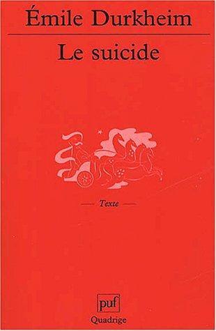 Émile Durkheim: Le suicide (French language, 2002)