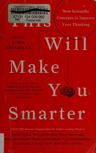 John Brockman: This will make you smarter (2012, Harper Perennial)