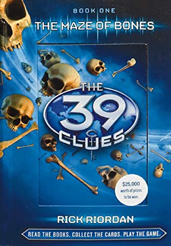 Rick Riordan: The 9 clues Them Maze Of Bones (Hardcover, 2008, Scholastic)