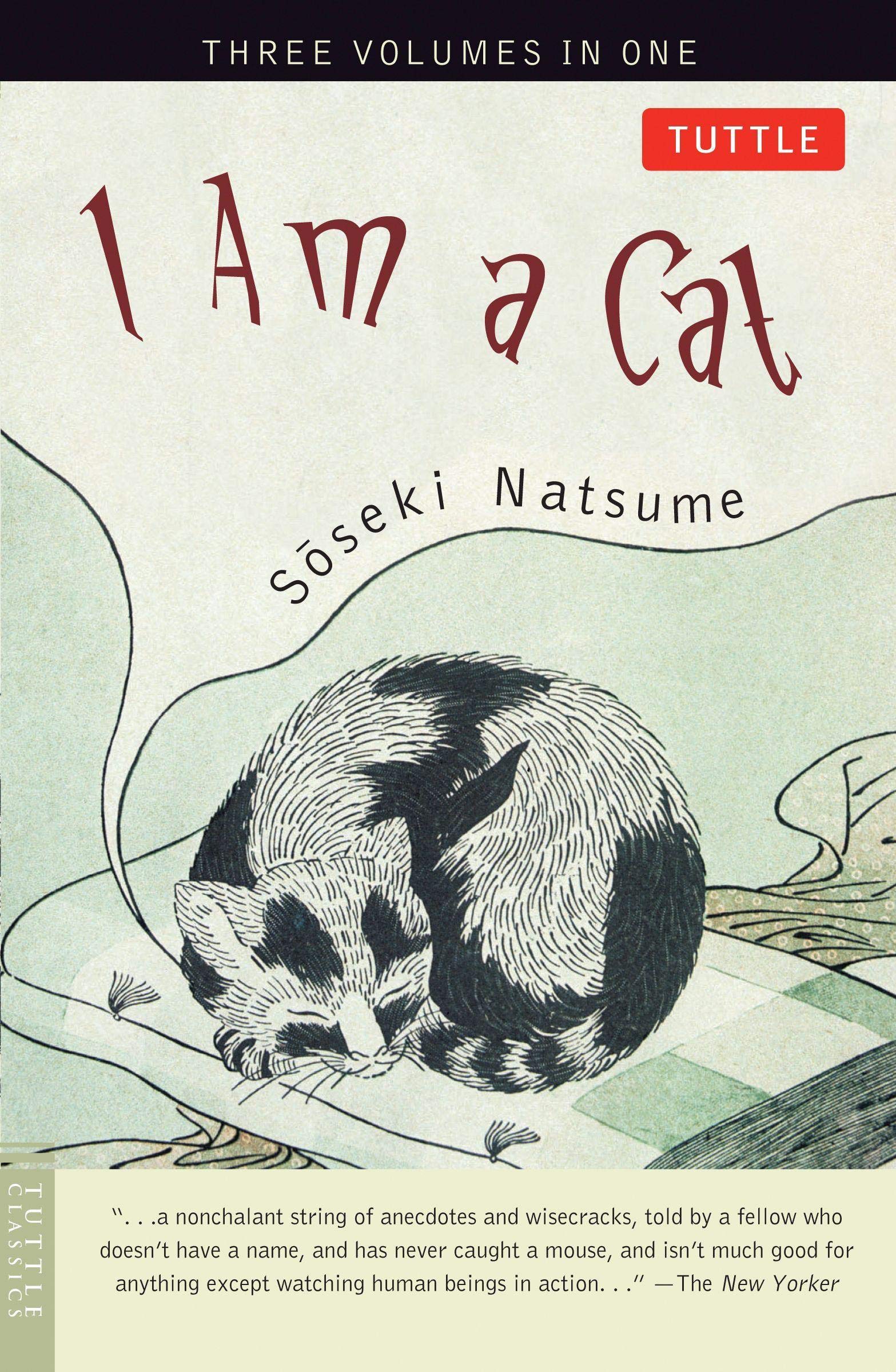 Natsume Sōseki: I am a cat (2002, Tuttle, Airlift)