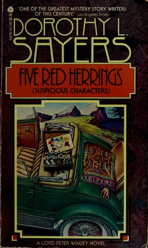 Dorothy L. Sayers: The Five Red Herrings (1976, Avon Books)
