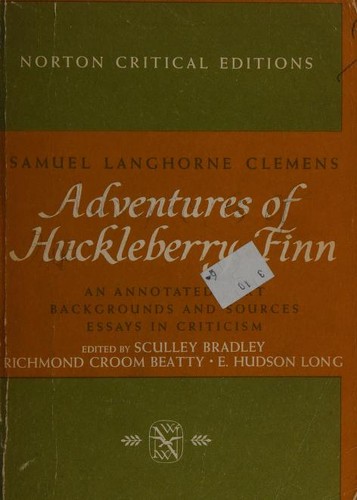 Mark Twain, Mark Twain: Adventures of Huckleberry Finn (Paperback, 1962, W. W. Norton & Company)