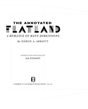 Edwin Abbott Abbott: The annotated flatland (2008, Basic Books)
