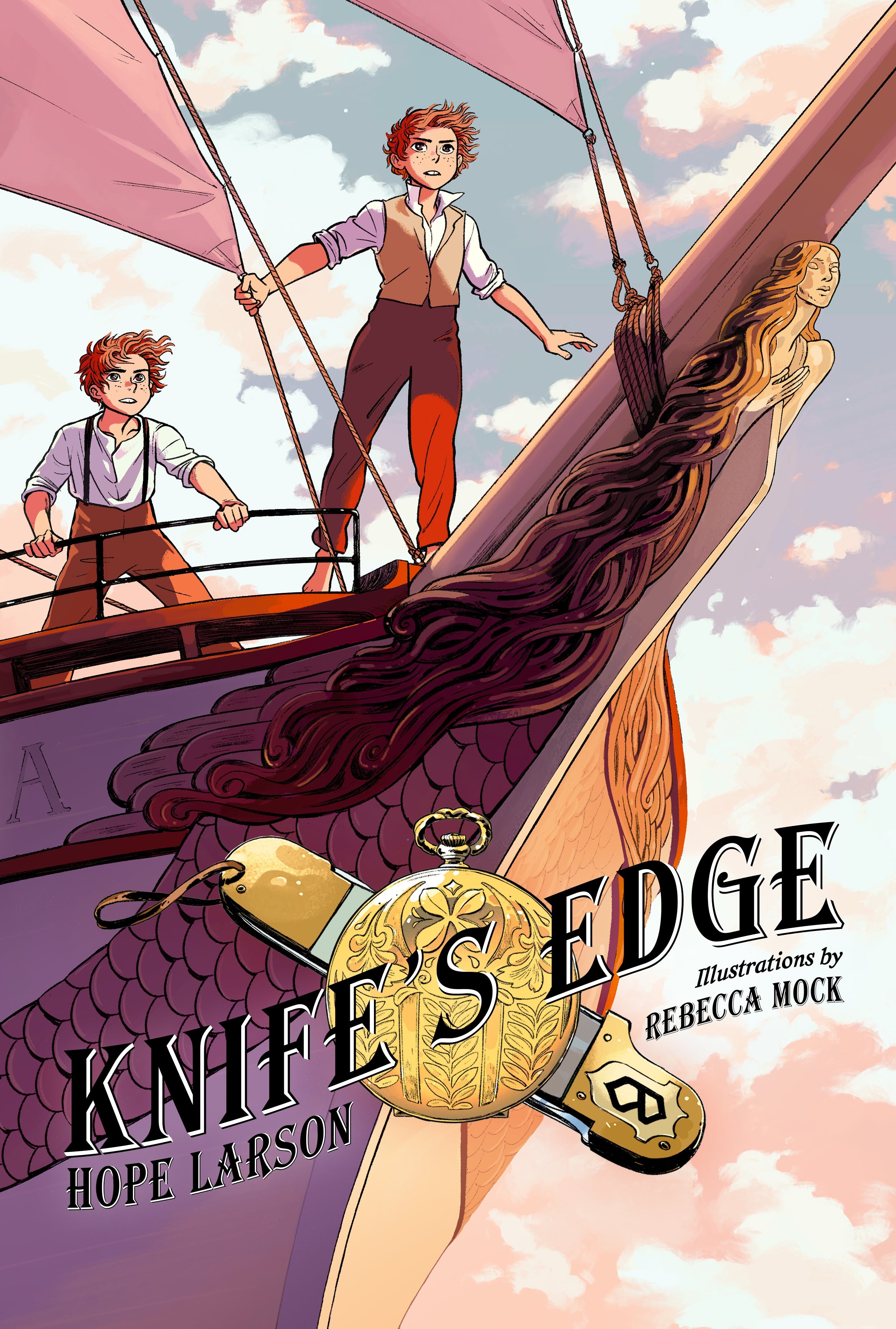 Hope Larson: Knife's edge (GraphicNovel, 2017, Farrar, Straus & Giroux)