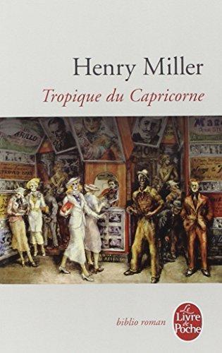 Henry Miller: Tropique Du Capricorne (French language)