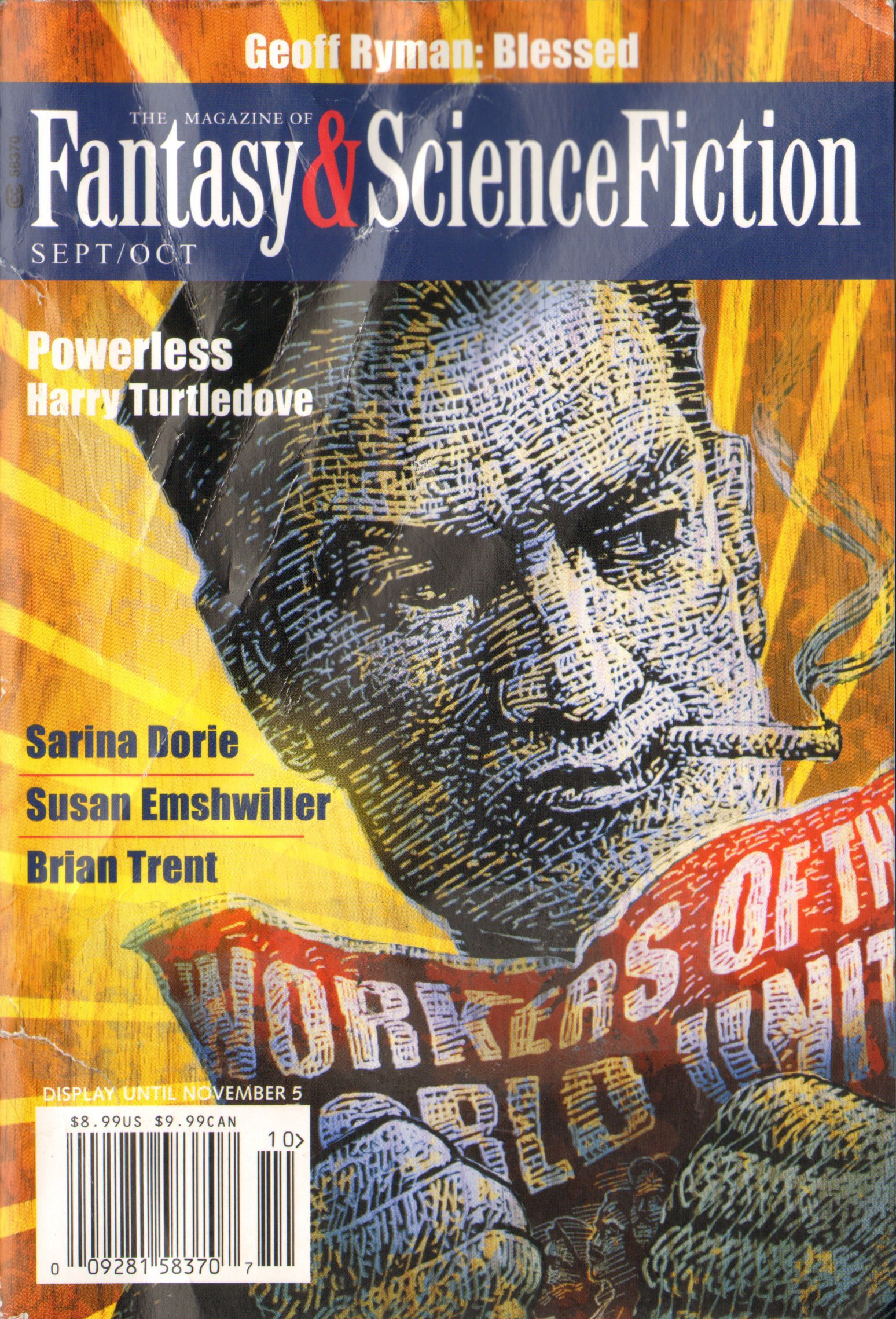 C.C. Finlay: The Magazine of Fantasy & Science Fiction, September/October 2018 (EBook, 2018, Spilogale, Inc..)