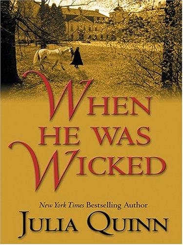 Barbara Cartland: When he was wicked (2004, Thorndike Press)