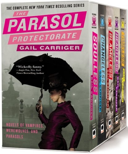 Gail Carriger: The Parasol Protectorate Boxed Set: Soulless, Changeless, Blameless, Heartless and Timeless (2012, Orbit)
