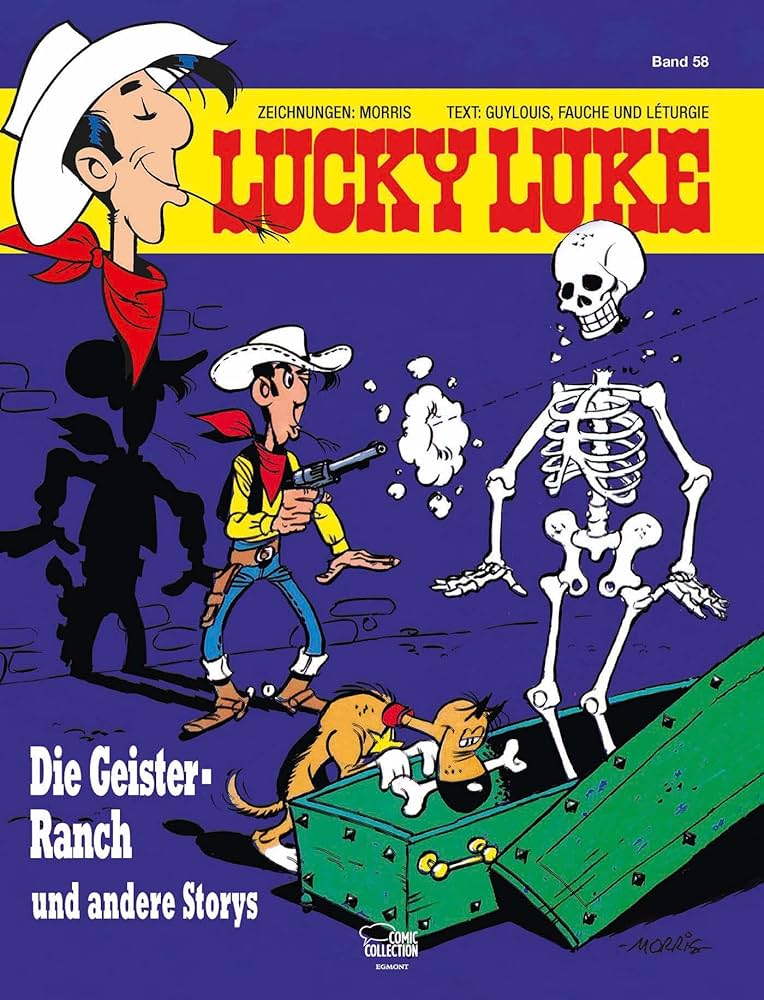 Maurice De Bevere, Xavier Fauche, J. Léturgie, Claude Guylouis: Die Geister-Ranch (GraphicNovel, German language, Egmont Comic Collectiono)