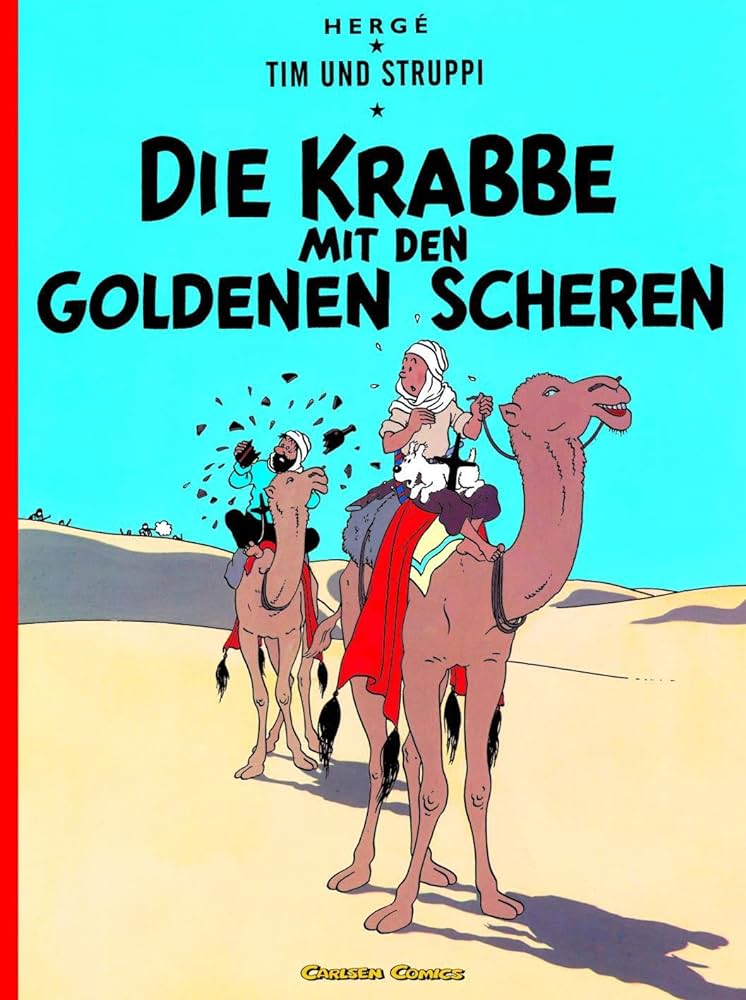 Hergé: Die Krabbe mit den goldenen Scheren (Hardcover, Carlsen)