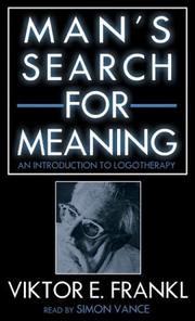 Viktor E. Frankl: Man's Search for Meaning (2003, Blackstone Audiobooks)