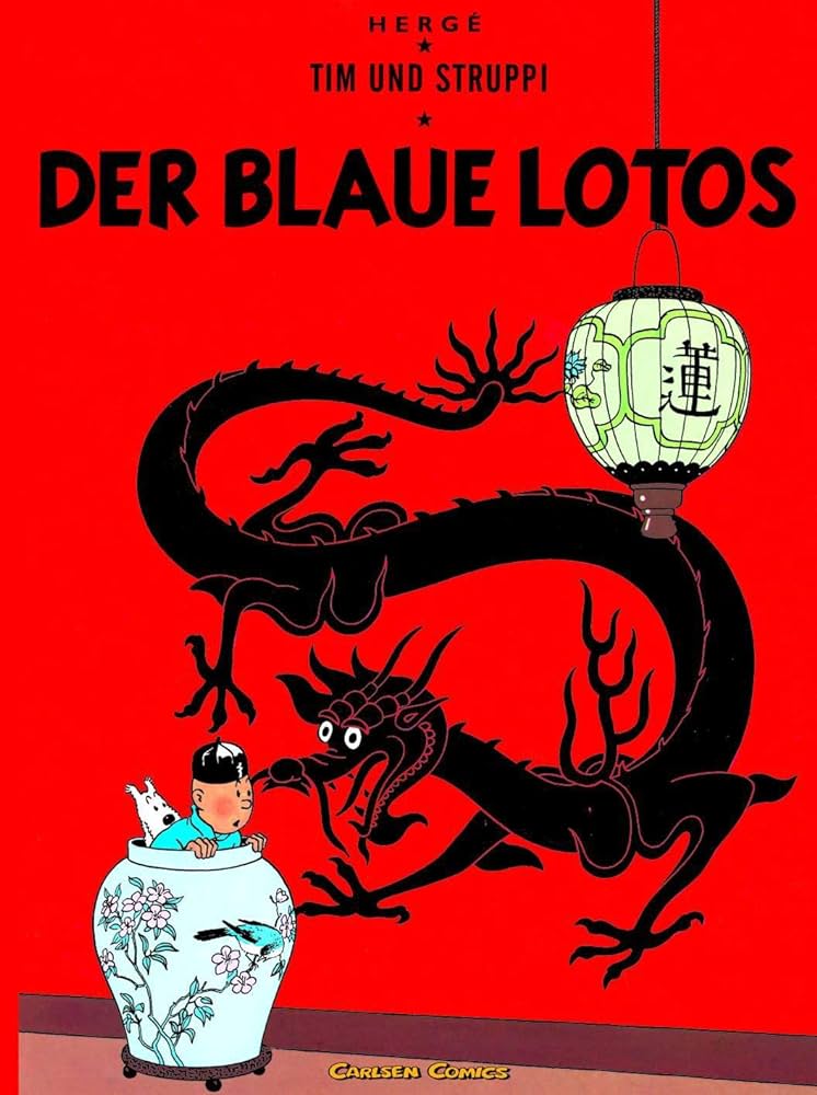Hergé: Der blaue lotos (Paperback, German language, 1975, Carlsen Verlag)