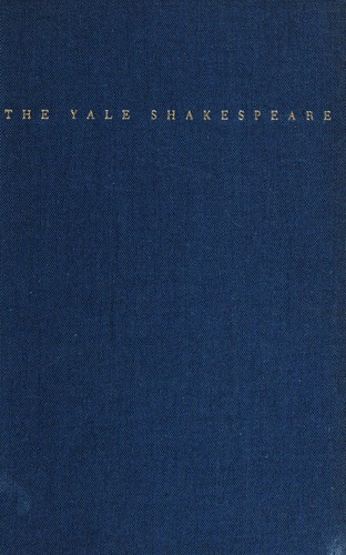 William Shakespeare: The comedy of errors (1965, Yale University Press)