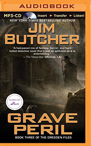 Jim Butcher, James Marsters: Grave Peril (AudiobookFormat, 2014, Buzzy Multimedia on Brilliance Audio)