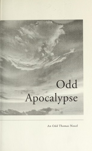 Dean Koontz: Odd apocalypse (2012, Bantam Books)