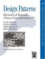 Erich Gamma, John Vlissides, Richard Helm, Ralph Johnson: Design Patterns (Hardcover, 1995, Addison-Wesley Professional)