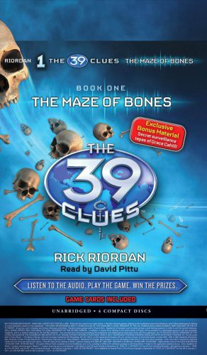 Rick Riordan: The Maze of Bones  - Audio Library Edition (AudiobookFormat, 2008, Scholastic Audio Books, Scholastic)