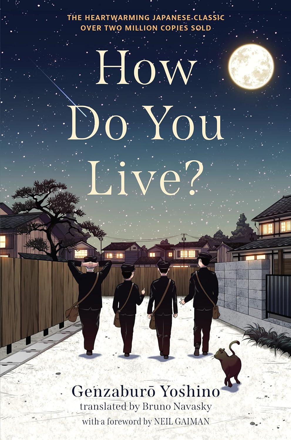 Genzaburo Yoshino, Neil Gaiman, Bruno Navasky: How Do You Live? (2021, Algonquin Books of Chapel Hill)