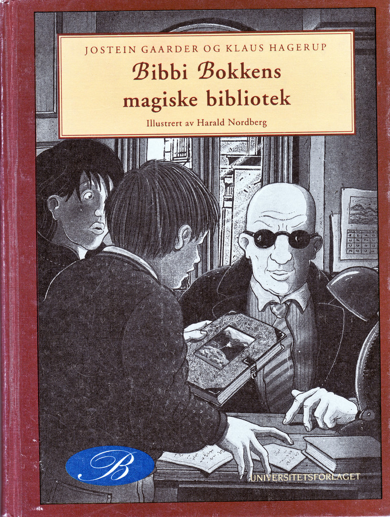 Jostein Gaarder: Bibbi Bokkens magiske bibliotek (Norwegian language, 1993, Universitetsforlaget)