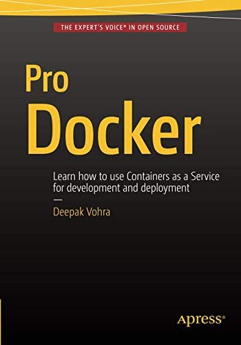 Deepak Vohra: Pro Docker (Paperback, 2015, Apress)