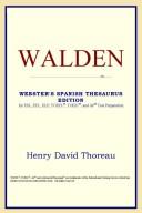 ICON Reference: Walden (Webster's Spanish Thesaurus Edition) (2006, ICON Reference)
