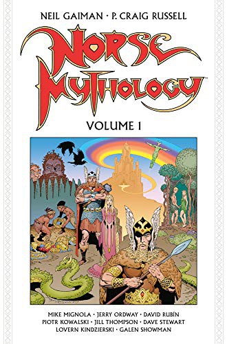 Mike Mignola, Jill Thompson, Jerry Ordway, P. Craig Russell, Neil Gaiman: Norse Mythology Volume 1 (Hardcover, 2021, Dark Horse Books)