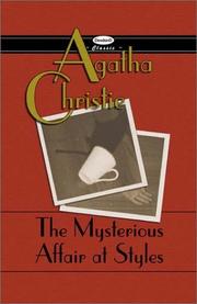 The Mysterious Affair at Styles (2002, Deodand Publishing)