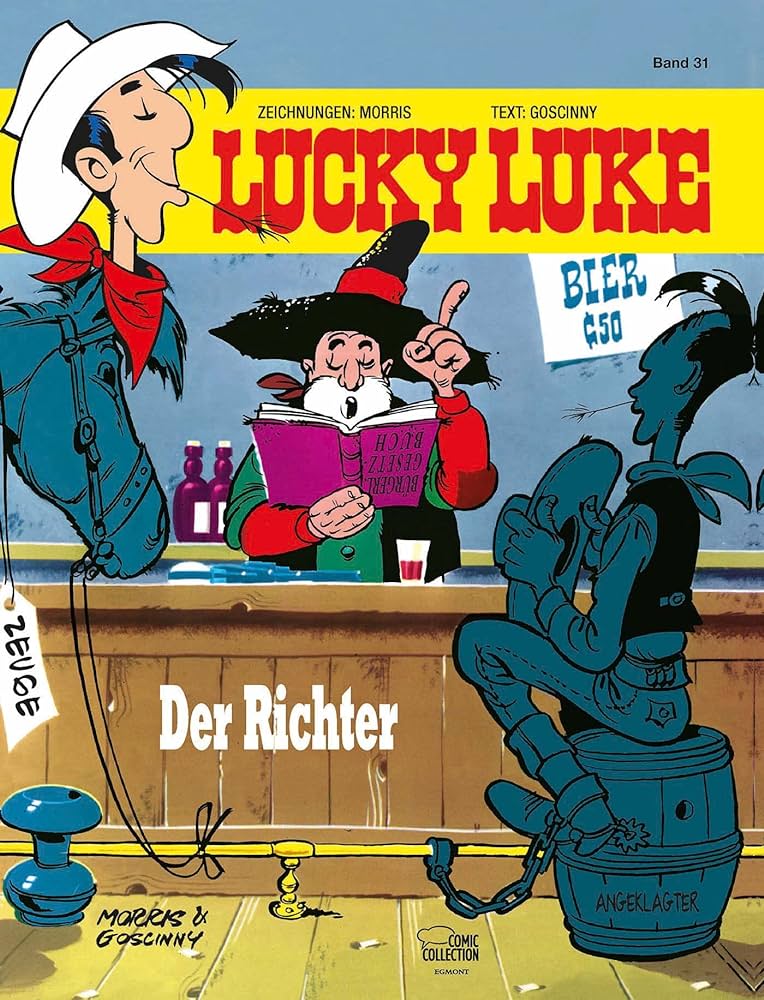 Maurice De Bevere, René Goscinny: Der Richter (GraphicNovel, German language, Egmont Comic Collection)